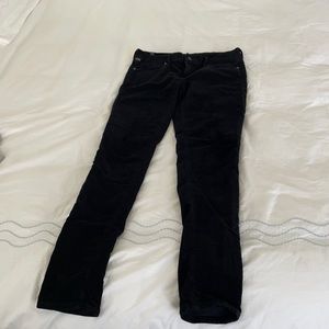 Citizens of Humanity stretch velvet Navy jeans
